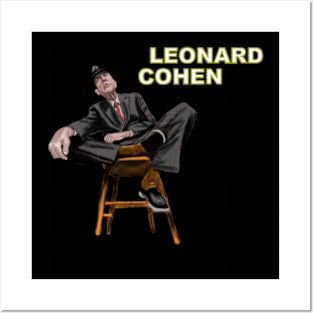 Leonard Cohen Posters and Art